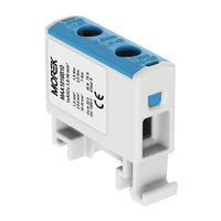 Anschlußklemme Hauptklemme 1,5-16mm2 blau 1P OTL 16 Morek MAA1016B10