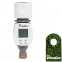 Digitaler Gartenwasserzähler Zähler mit LCD Schnellkupplung + Adapter Wasserzähler WHITE LINE WL-3100 Bradas 1764