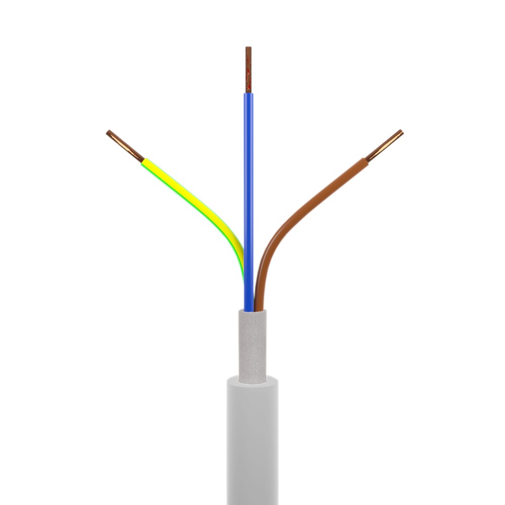 500 Meter NYM-J 3x1,5 mm² Installationsleitung Kabel VDE Leitung 0€ Versand 