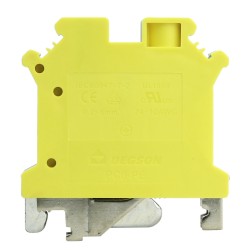 Schutzleiter-Reihenklemme 6mm2 gelb-grün Erdungsklemme VDE UL 3411