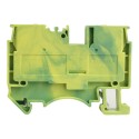 Schutzleiter-Reihenklemme 10mm2 gelb-grün Erdungsklemme UL 3893