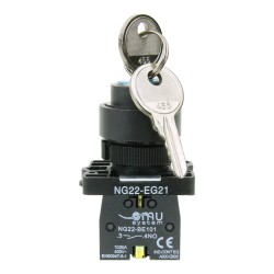 XBS Schloss Schalter mit Schlüssel NG22-EG21 0212