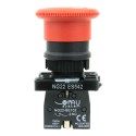XBS Not Aus Schalter Taster Notschalter für 600V und 10A mit in rotem Knopf NG22-ES542 5422