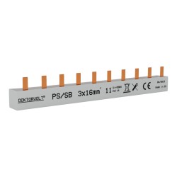 3P Phasenschiene Stift 11-polig 16mm² PS/SB Schiene 5149