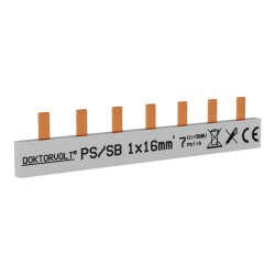 1P Phasenschiene Stift 7-polig 16mm² PS/SB Schiene DV 5118