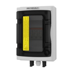Solar Anschlussbox 2S mit Leitungsschutzschalter 2 x 15A und  Überspannungsschutz 1000V
