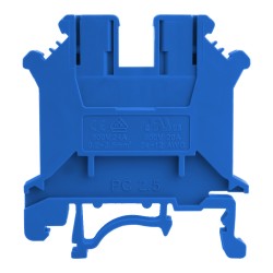 Reihenklemme 2.5mm2 Schraubklemme Blau VDE UL 5705