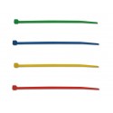 100 Stk. Kabelbinder farbig Nylon Set Sortiment Industriequalität verschiedene Farben