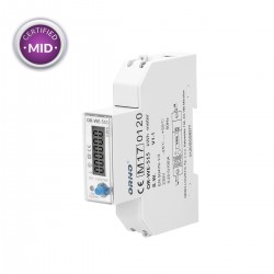 Digitaler LCD Wechselstromzähler 1-Phasen-Anzeige des Stromverbrauchs mit RS485 Port und MID Zertifikat 100A 2392