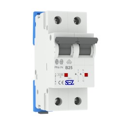 Leitungsschutzschalter B25A 1-Polig + N 2P 10kA VDE Sicherung Automat LS-Schalter SEZ 0272