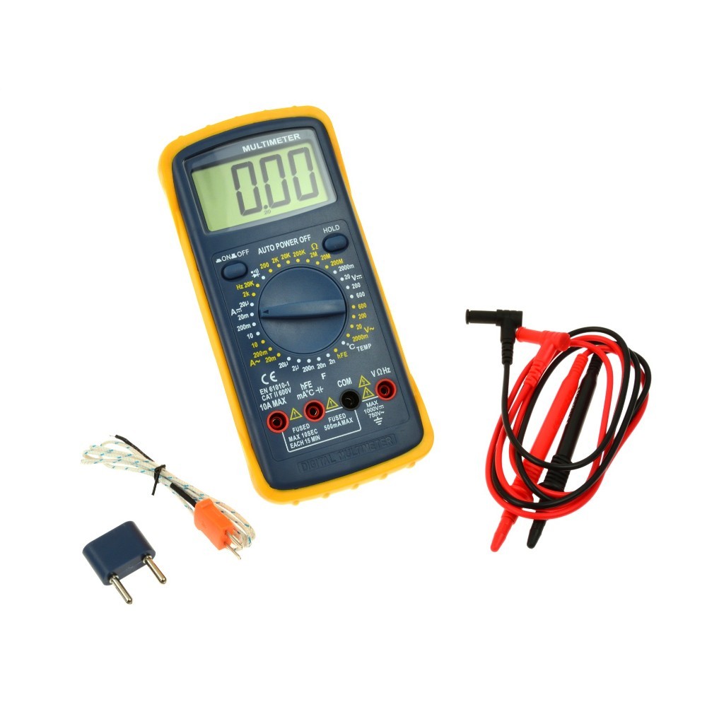 Universal Multimeter digital Voltmeter Amperemeter Ohmmeter Messgerät, Werkzeuge, Garten & Heimwerker