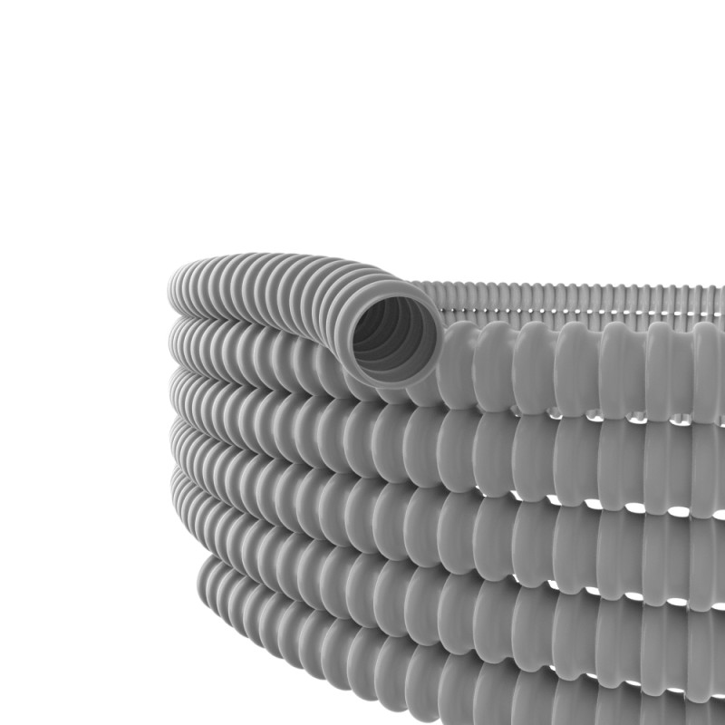 Spiralrohr GUS Isolierrohr 30m ⌀22mm ⌀28mm ⌀35mm grau schwarz