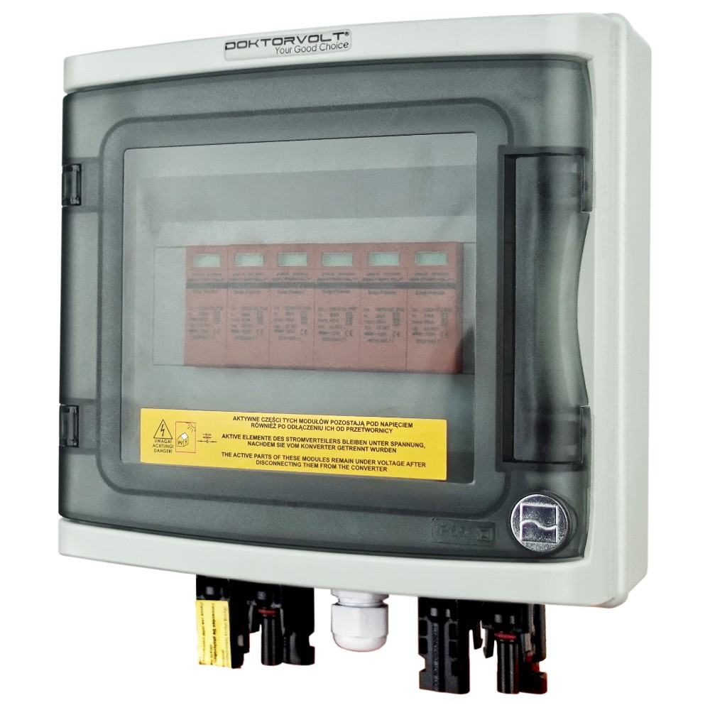 Hauptschalter DC 1000V Schalter IP65 4-polig Trennschalter 32A PV Switch MC4 