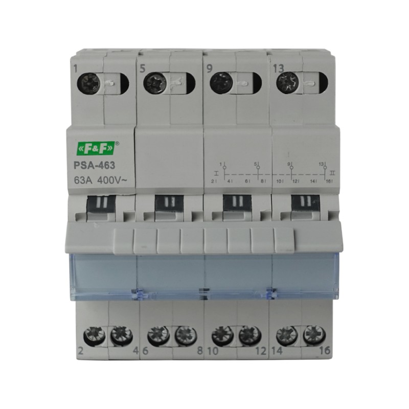 Netzumschalter Umschalter Netz Aggregat 1-0-2 63A 4-polig PSA-463
