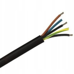 Kabel 5x4 mm² H07RN-F 450/750V Gummikabel Preis/1m 5225