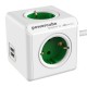 Allocacoc Mehrfachsteckdose PowerCube Extended 4x250V Schuko 2xUSB 1,5 m