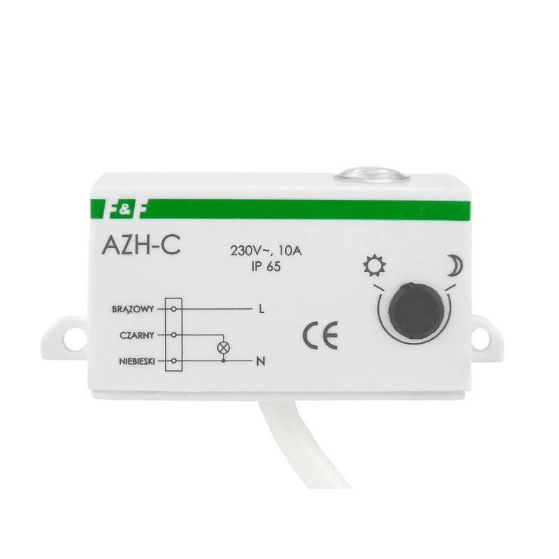 F&F mini Dämmerungsschalter AZH-C 24V 10A IP65 Lampen Beleuchtung Leuchtmittel