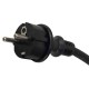 2m CEE Adapter 16A 230V Stecker auf Caravan Kupplung 