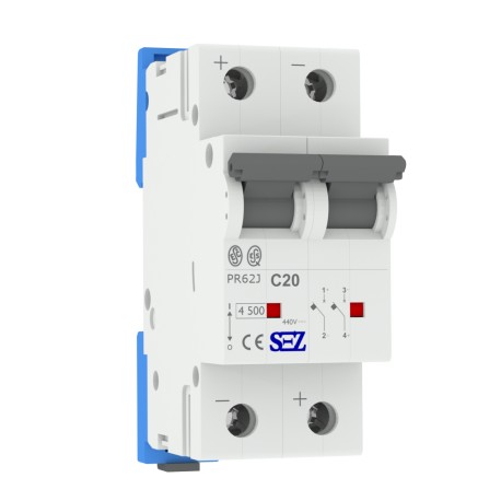 SEZ C20A 2p DC LS-Schalter Photovoltaik +/- 