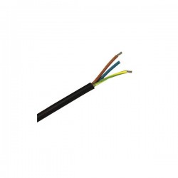 Kabel 3x1,5 mm² H07RN-F Gummikabel 450/750V schwarz Preis/1m