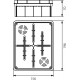 Abzweigkasten Klemmkasten mit Deckel Abzweigdose Unterputz Pp/t 3 