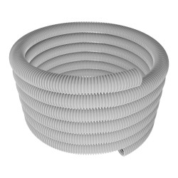 30m Leerrohr Well- Elektro- Rohr Kabelkanal Wellschlauch ⌀32 mm M32 320N grau PVC flexibel ohne Zugdraht RSF 32 Mmt 7670
