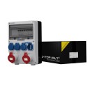 Stromverteiler TD-S 2x32A 4x230 Schuko Doktorvolt® 2183