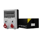 Stromverteiler TD-S/FI 1x32A 1x16A 2 x Nockenschalter Doktorvolt® 6053