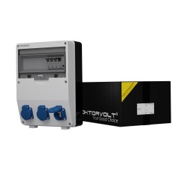 Stromverteiler TD-S/FI 3x230V franz System FI 40A 2P Doktorvolt® 9931