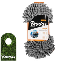 Reinigungsschwamm Schwamm aus Microfaser mit langen Chenille-Fasern BRADAS ES2471