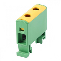 Hauptleitungsklemme Anschlussklemme ETB 16/1 Al/Cu Universalklemme elektroinstallation 2 Löcher Elektro Becov UK1016.24