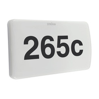 Hermetische LED-Lampe mit beleuchteter Hausnummer 20W MORGAN LED 03778