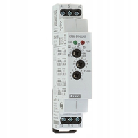 Multifunktionales Zeitrelais CRM-91H 10 Funktionen 0,1s–10 Tage 1x16A 12–240V AC/DC für DIN-Schiene CRM-91H/UNI
