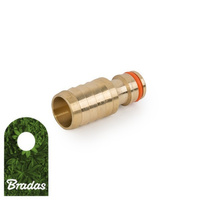 Nippel 5/8" Schlauchtülle Messing Bradas BR-2058
