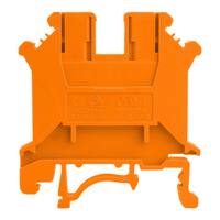 Reihenklemme 6mm2 Schraubklemme Orange VDE UL PC6-01P-15-00A(H)