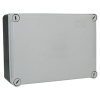 Abzweigkasten 195x145x80 mm IP66 Aufputz Abzweigdose Verbindungsdose hermetische Industriegehäuse M-L DV-9504-M