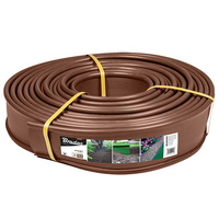 Einfacher Rasenrand 18m x 12,5cm braun Bradas OBKB1 OBKB18125