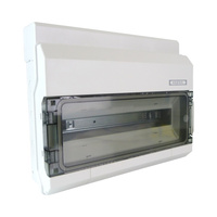 Hensel Automatengehäuse KV1518 Aufputzverteiler Sicherungskasten 18Module KV 1518