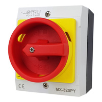 Hauptschalter 20A Reparaturschalter MX-320PY Gehäuse Lasttrennschalter XBS XBS MX 320PY