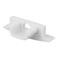 Endkappe f. LED Aluminiumprofil Typ B1 Einbau Aluminiumprofil weiß Aluprofil LED Strip LEDPROFIL-ZAŚ B1 OTW