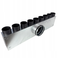 Lüftungsverteiler Verteilerkasten 9x75 Ø160 Wohnraumlüftung Luftverteiler E-KRR-9X75/160-OC (0+9+0)