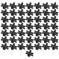 50x 4-Wege Emitter Adapter 4mm für 3x5mm Microschlauch Bradas DSK-5135L4-50