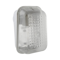 Kellerleuchte IP54 REX 60 WHITE max 60W E27 Strühm 02748