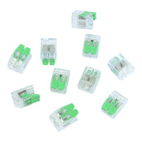 10 Stück Verbindungsklemmen 2x0.2-4.0 mm² VDE UL 450V 32A DGN 10-DG221-5.6-02P