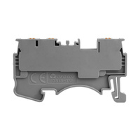 Reihenklemme 1.5mm2 3 Leiter Durchgangsklemme 1P Grau DS1.5-TW-01P-11-00AH