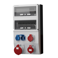 Stromverteiler eXT-S/FI 63A 32A 16A 2x230V franz/belg System Doktorvolt® DV-0854-F