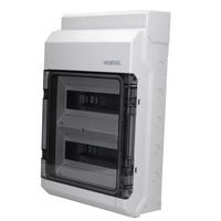 Verteilerkasten Hensel 24 Module mit Klemmen Aufputz IP54 Leergehäuse KV 2524