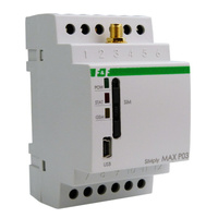GSM-Fernsteuerungsrelais Temperaturüberwachung SIMply MAX P03 F&F SIMPLY MAX-P03