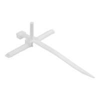 50 Stk Schnellmontage Kabelbinde mit Montagestift Ø8 USMPK 8 Binde E-P 21.2