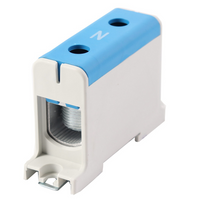 Hauptleitungsklemme Anschlussklemme ETB 150/1 Al/Cu Universalklemme elektroinstallation 2 Löcher Elektro Becov UK1150.12